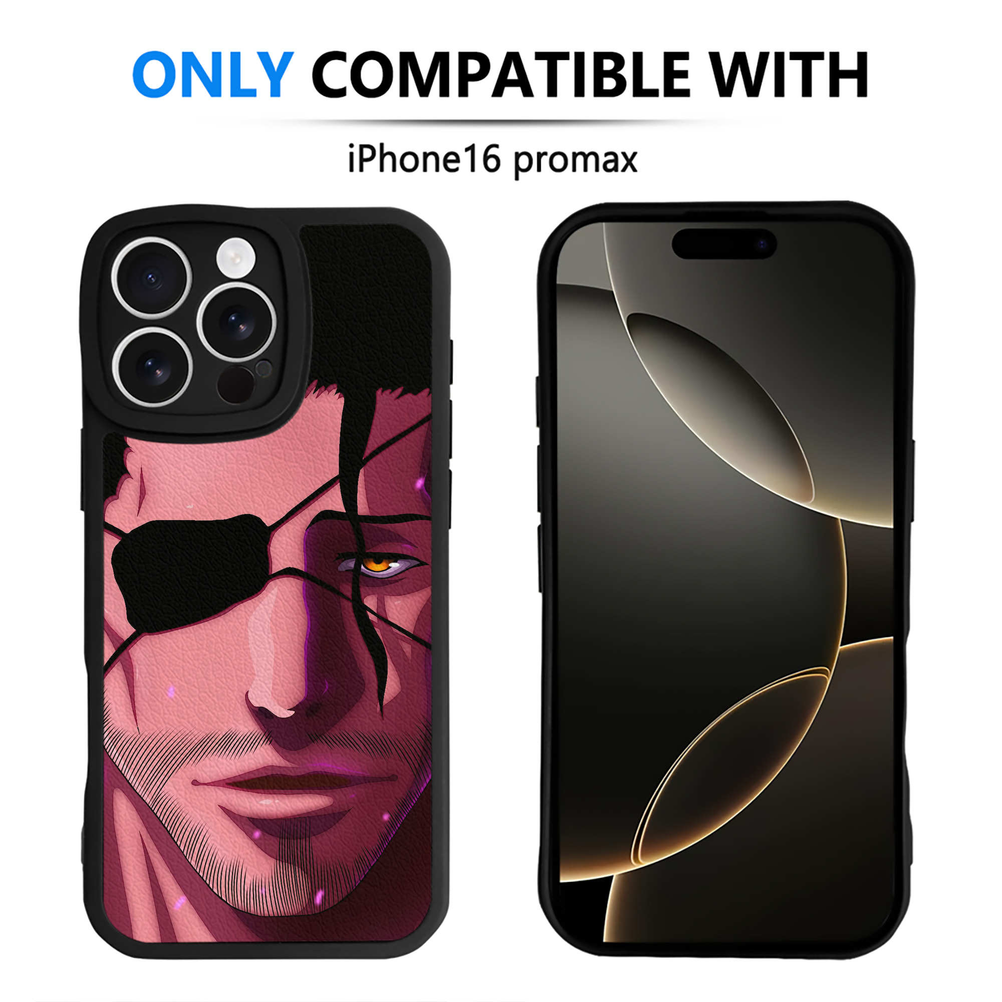 （画像用） ブリーチ BLEACH 【iPhone 16シリーズ対応】シリコンスマホケース（レザー調） 材質：シリコン